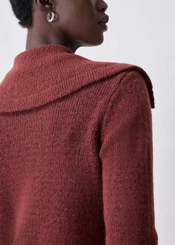 Pull doux en laine majoritaire, bonprix