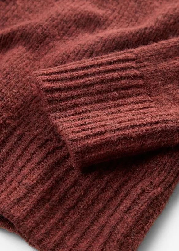 Pull doux en laine majoritaire, bonprix