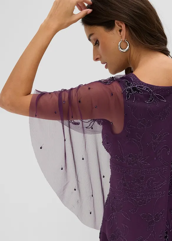 Abendkleid mit Paillettenstickerei, bonprix