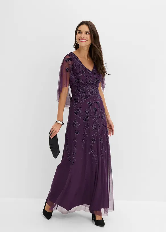 Abendkleid mit Paillettenstickerei, bonprix