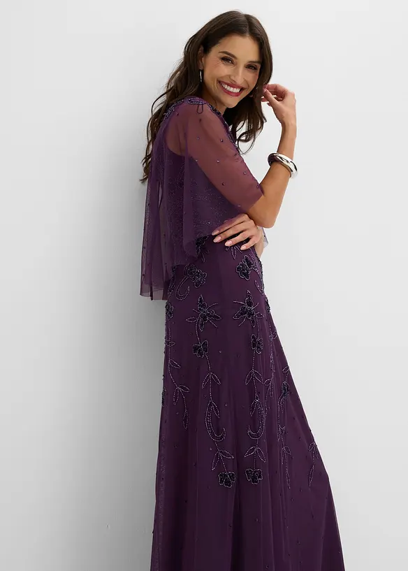 Abendkleid mit Paillettenstickerei, bonprix