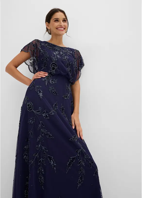 Abendkleid mit Paillettenstickerei, bonprix