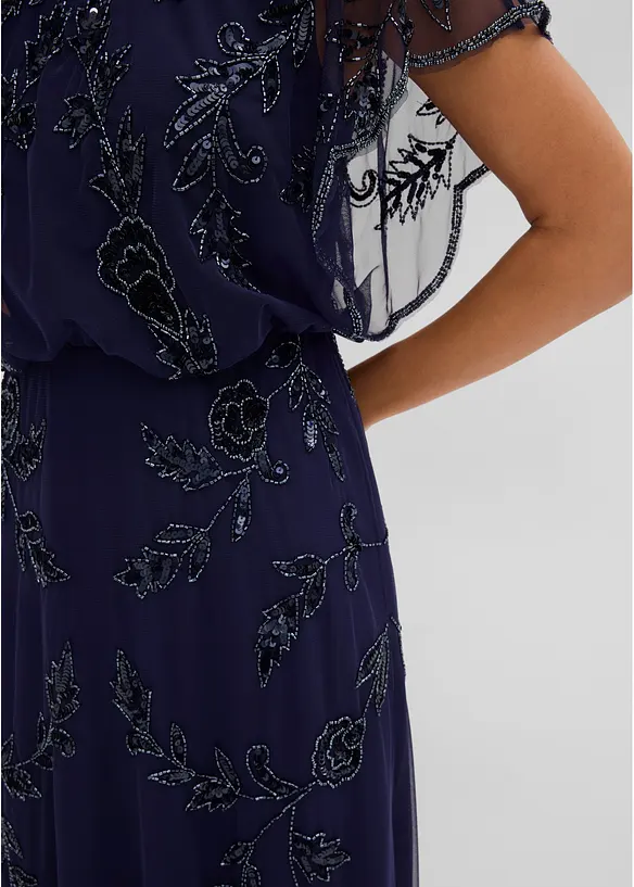 Abendkleid mit Paillettenstickerei, bonprix