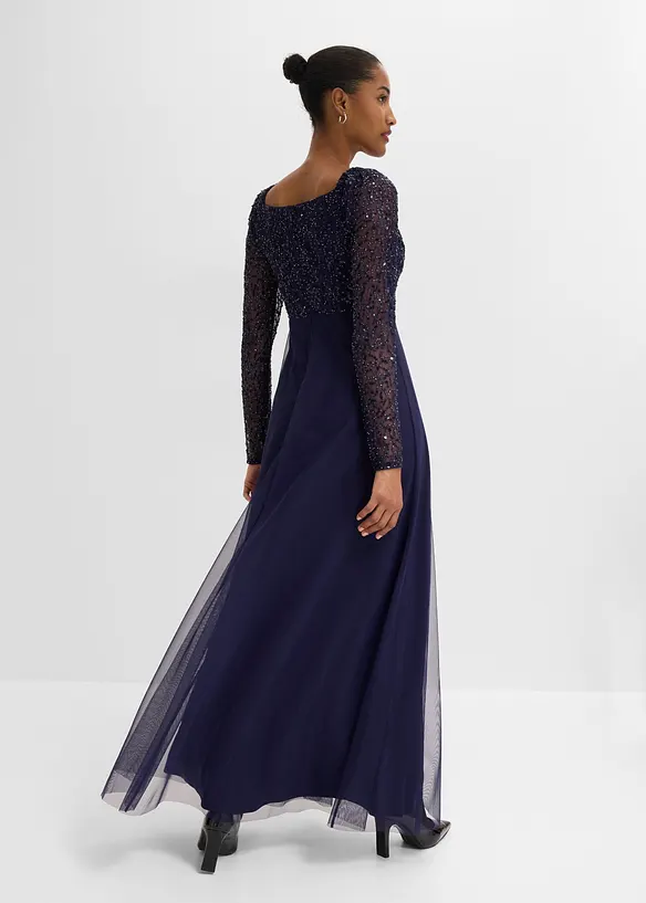 Abendkleid mit Paillettenstickerei, bonprix