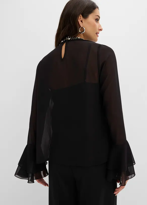 Blouse en mousseline, bonprix