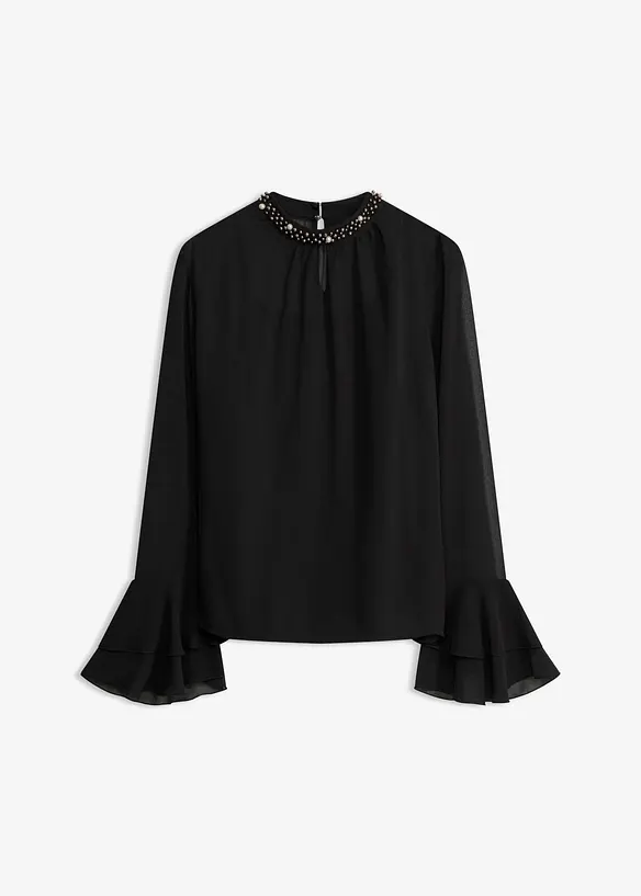 Blouse en mousseline, bonprix