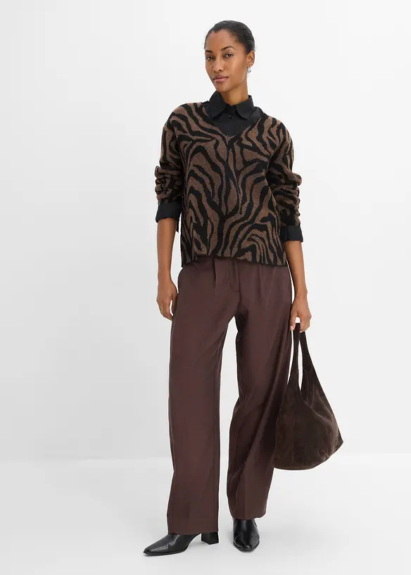 Pullover mit Jacquardmuster, bonprix