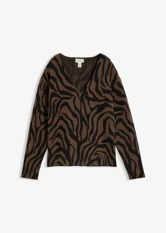 Pullover mit Jacquardmuster, bonprix