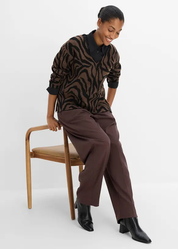 Pullover mit Jacquardmuster, bonprix