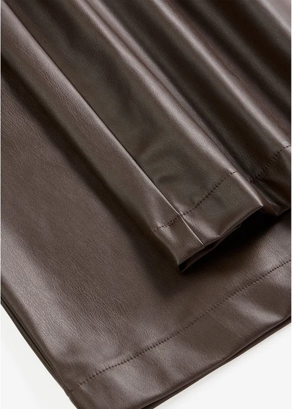Lederimitat-Hose im Marlene-Stil, bonprix