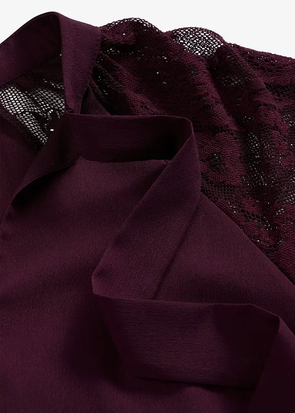 Tunique &agrave; manches en dentelle, bonprix