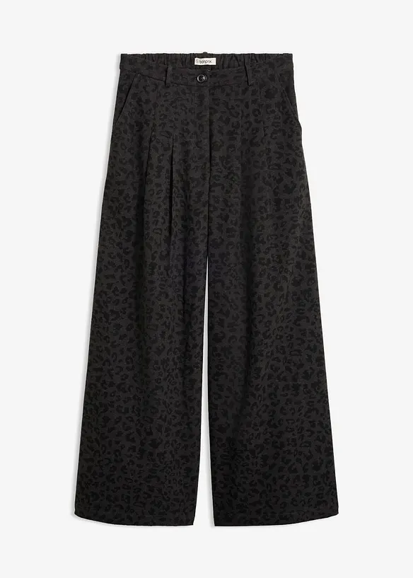 Bundfaltenhose mit Bequembund, bonprix