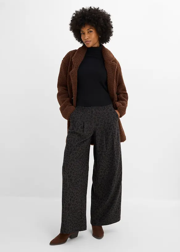 Bundfaltenhose mit Bequembund, bonprix