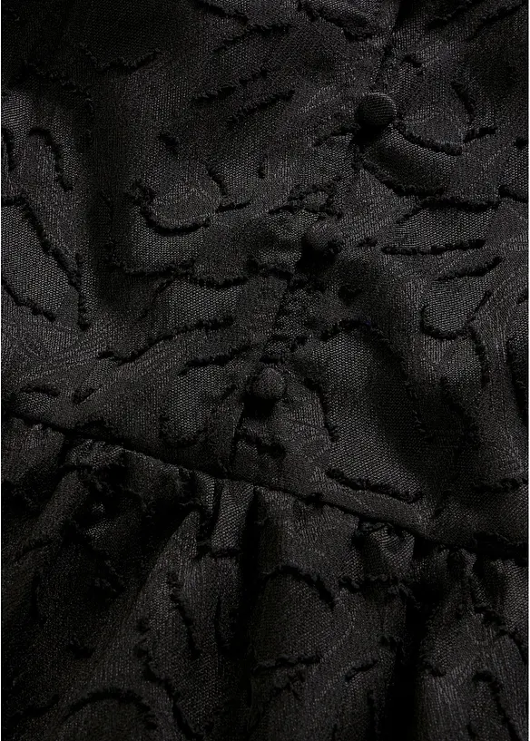 Langarm Kleid mit Stickerei, bonprix