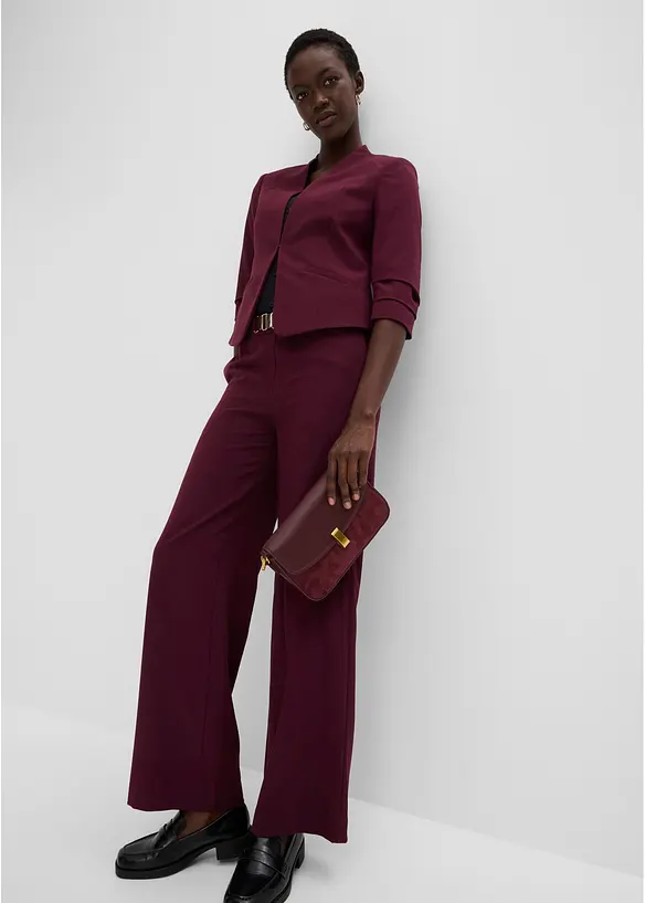 Blazer &agrave; manches 3/4 fronc&eacute;es, bonprix