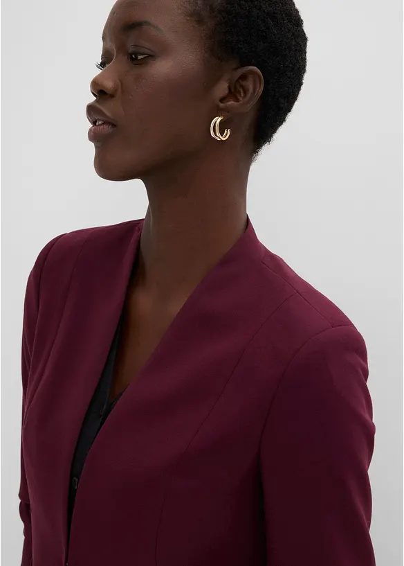 Blazer &agrave; manches 3/4 fronc&eacute;es, bonprix