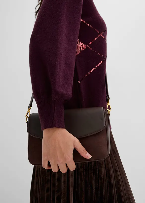 Pull &agrave; paillettes, bonprix