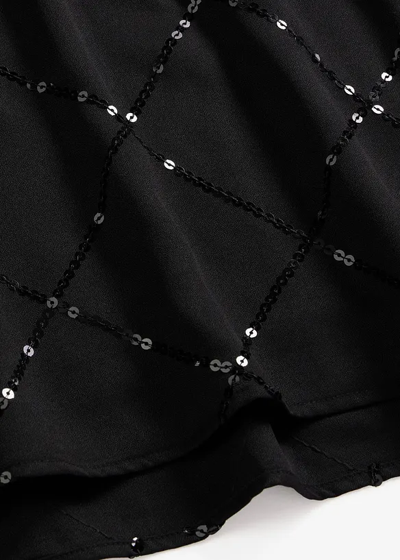 Jupe &agrave; sequins, bonprix