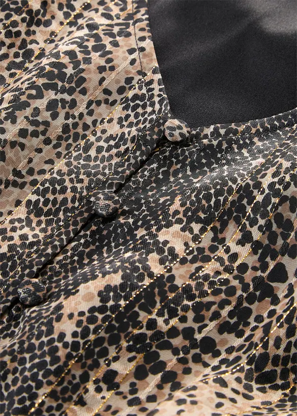 Chiffonkleid mit Bindeband, bonprix