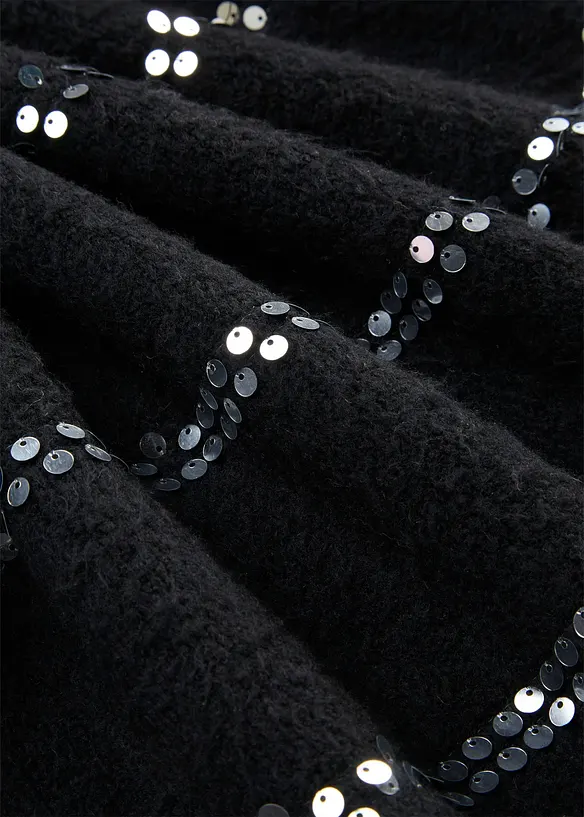 Pull en fine maille &agrave; sequins, bonprix