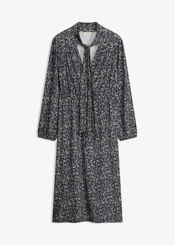 Jerseykleid mit Allover-Print, bonprix
