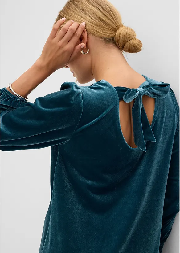 Minikleid aus Samt, bonprix