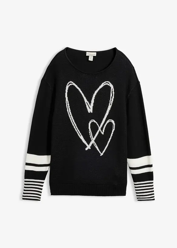 Pull en jacquard, bonprix