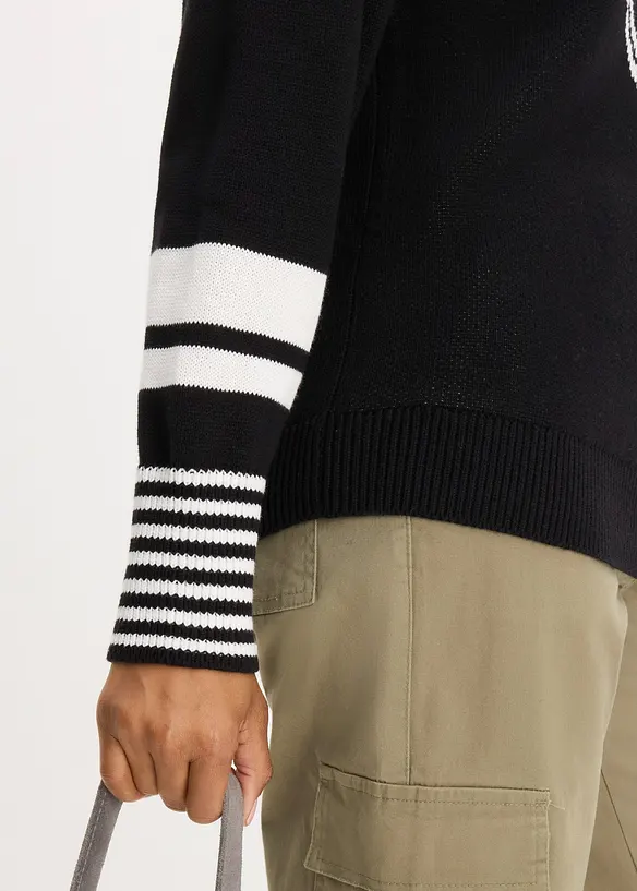 Pull en jacquard, bonprix
