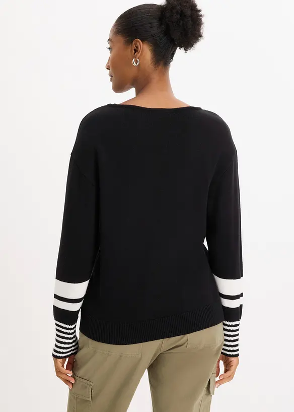 Pull en jacquard, bonprix