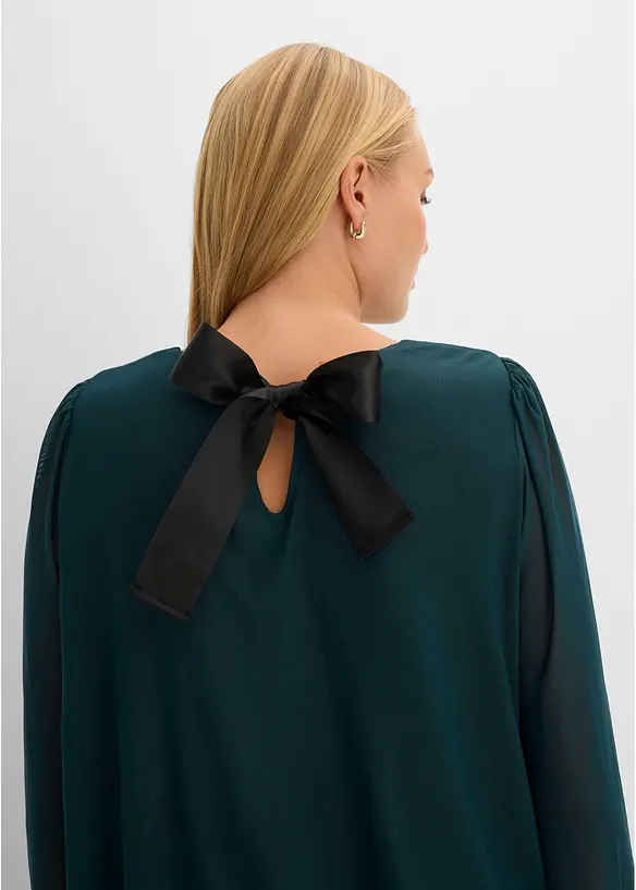 Langarmshirt aus softem Mesh, bonprix
