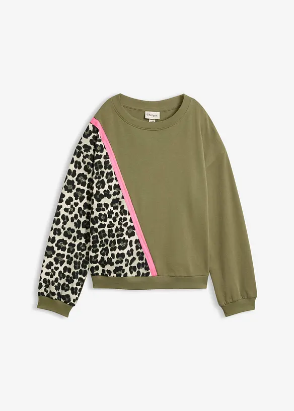 Sweat doux en coton majoritaire, bonprix