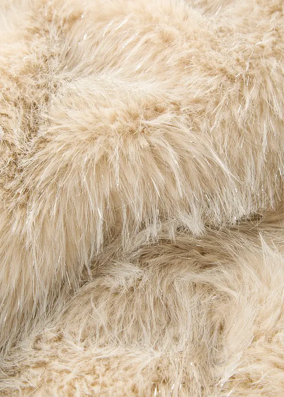 Veste en peluche brillante, bonprix