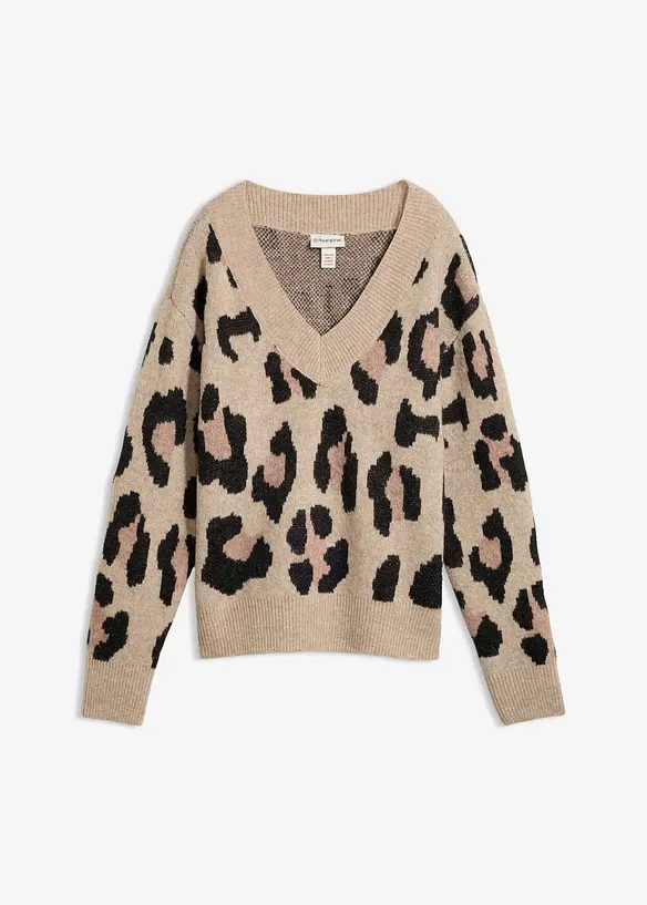 Pullover mit Jacquardmuster, bonprix