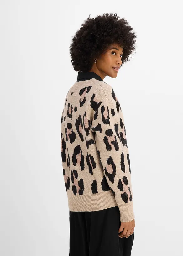 Pullover mit Jacquardmuster, bonprix