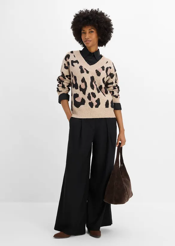 Pullover mit Jacquardmuster, bonprix