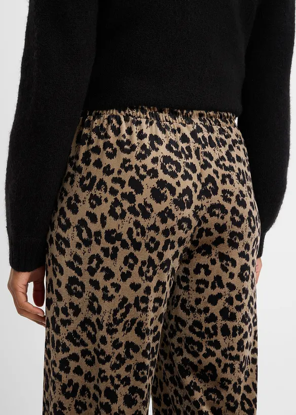 Palazzo-Hose aus softem Samt, bonprix