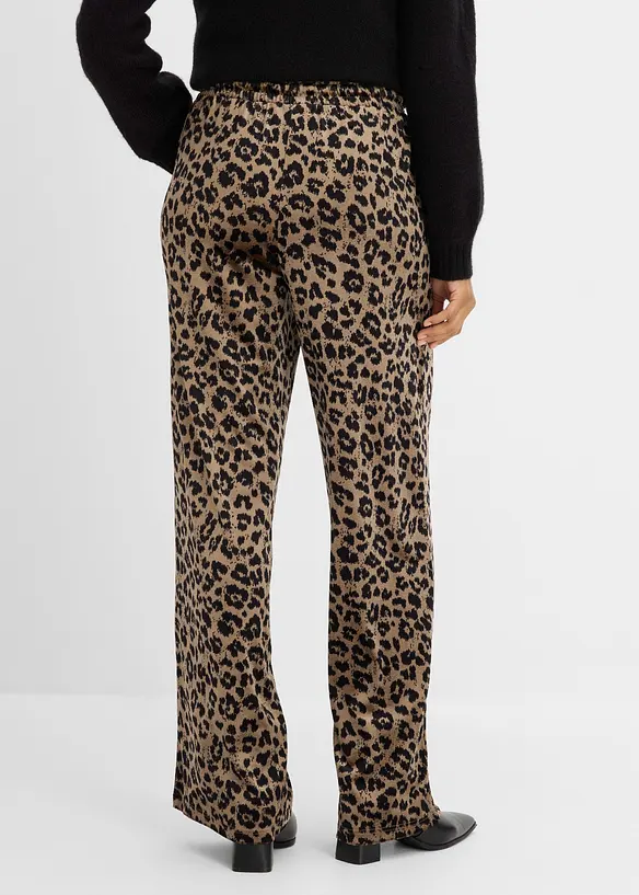 Palazzo-Hose aus softem Samt, bonprix