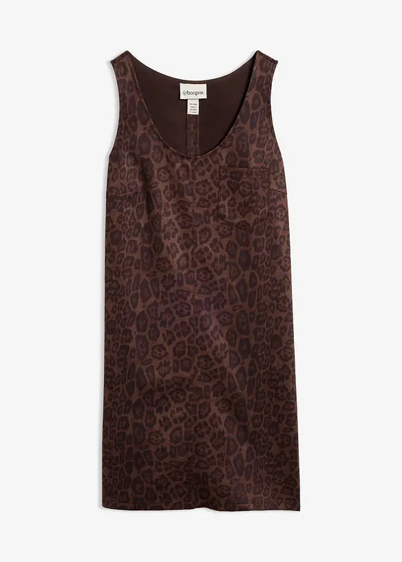 Tr&auml;gerkleid in Wildleder-Optik, bonprix