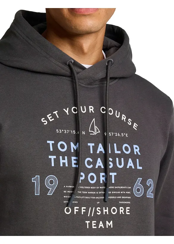 Sweat &agrave; capuche Tom Tailor doux, Tom Tailor