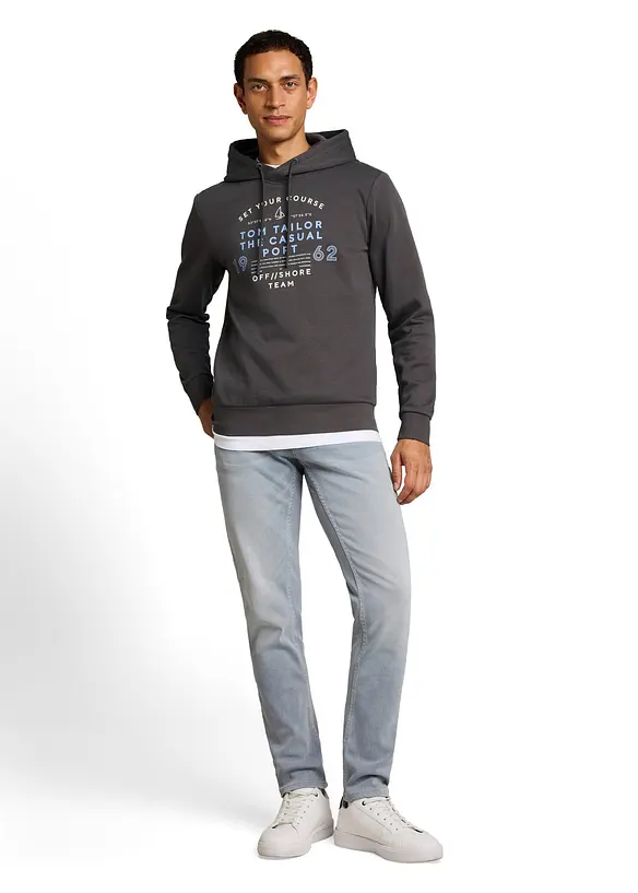 Sweat &agrave; capuche Tom Tailor doux, Tom Tailor