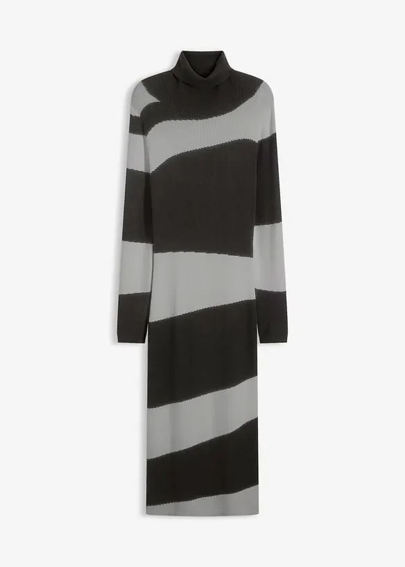 Strickkleid aus feinem Viskose-Mix, bonprix