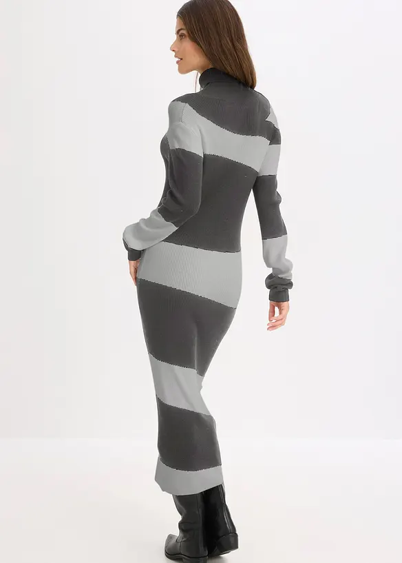 Strickkleid aus feinem Viskose-Mix, bonprix