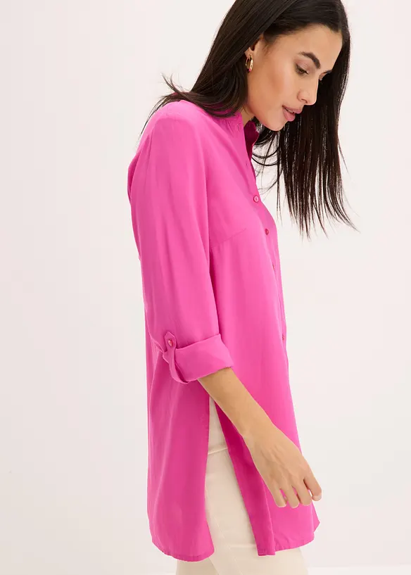 Chemisier long en viscose fluide, bonprix