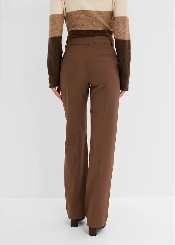Pantalon  f&eacute;minin &agrave; pinces, bonprix