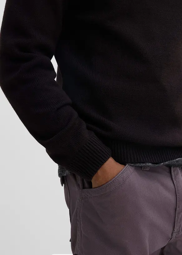 Pull col roul&eacute; Regular Fit, bonprix