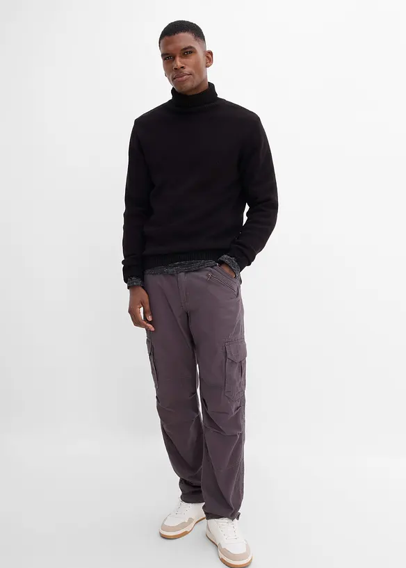 Pull col roul&eacute; Regular Fit, bonprix