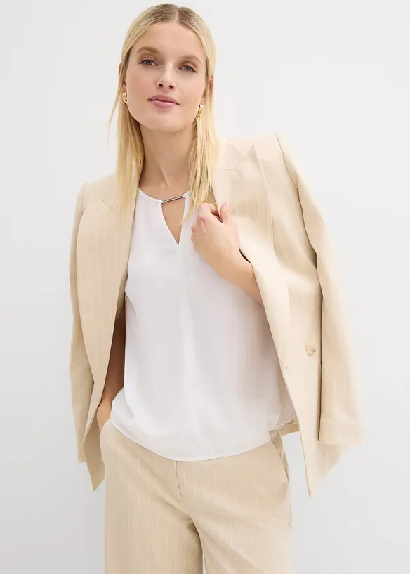 Blazer &agrave; rayures tennis, bonprix