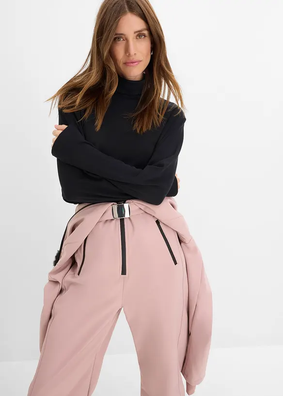 Combinaison de ski rembourr&eacute;e en softshell d&eacute;perlant, bonprix