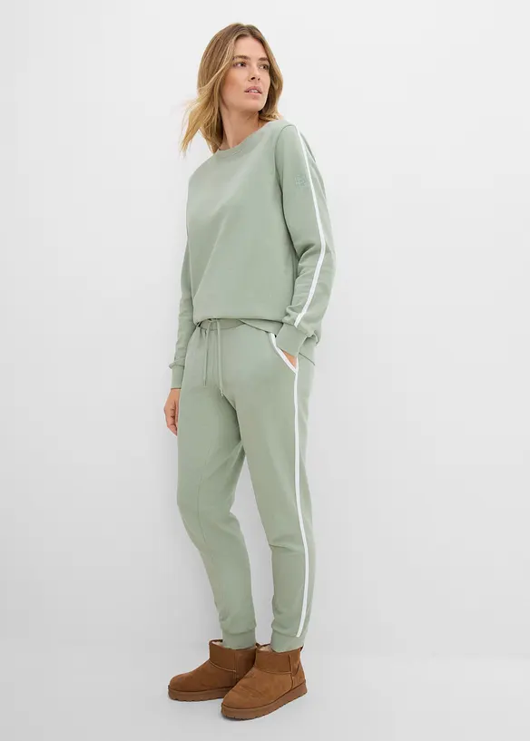 Jogginganzug aus reiner Baumwolle (2-tlg.Set), bonprix