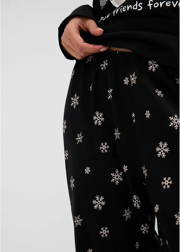 Pyjama 100% coton avec masque de sommeil, bonprix